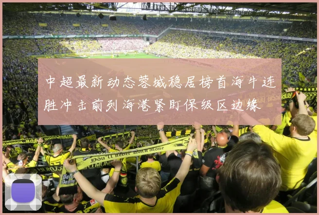 中超最新动态蓉城稳居榜首海牛连胜冲击前列海港紧盯保级区边缘